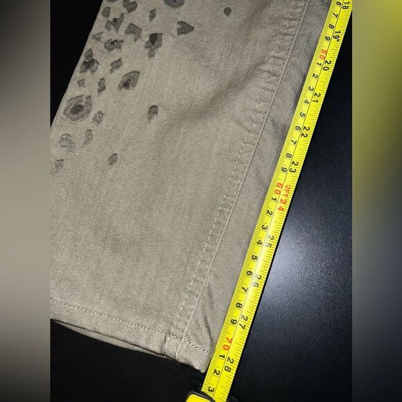 DG2 Diane Gilman Leopard Print Skinny Jeans Size 8 EUC - Picture 9 of 9
